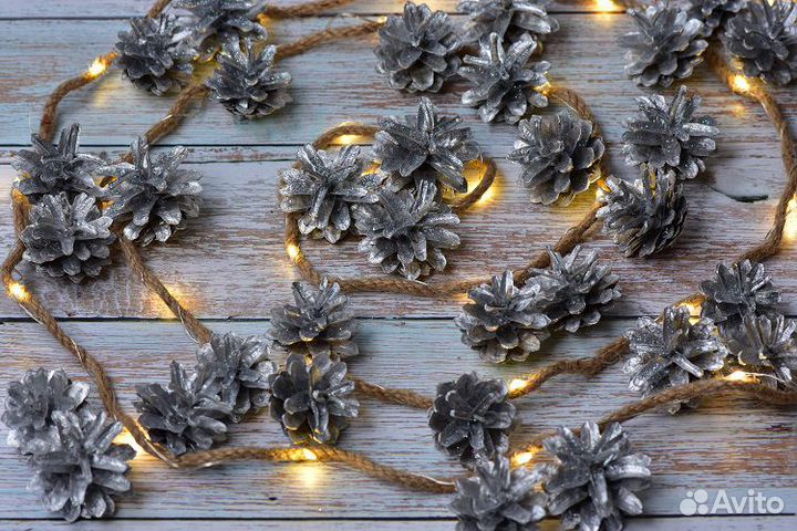 Шишки сосновые для декора