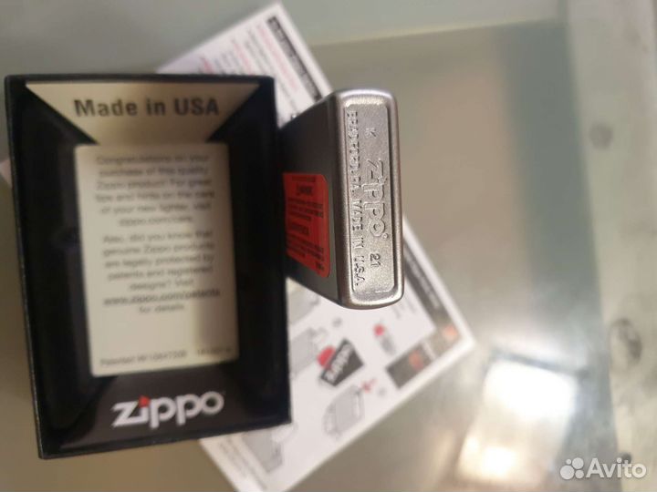 Зажигалка Зиппо оригинал новая брат
