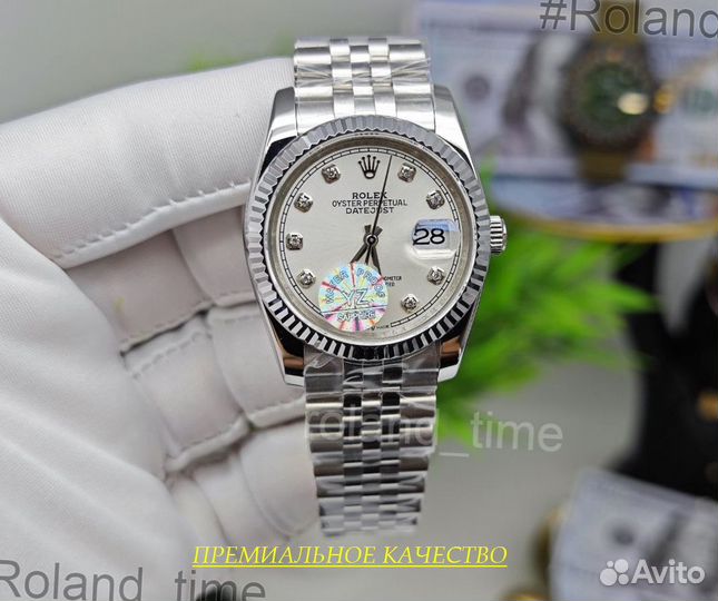 Премиальные женские часы Rolex Datejust гарантия