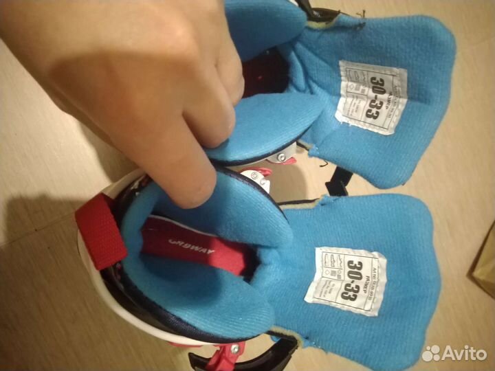 Коньки раздвижные 30 - 33 в идеале