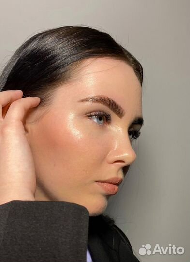 Окрашивание-коррекция бровей ламинирование ресниц