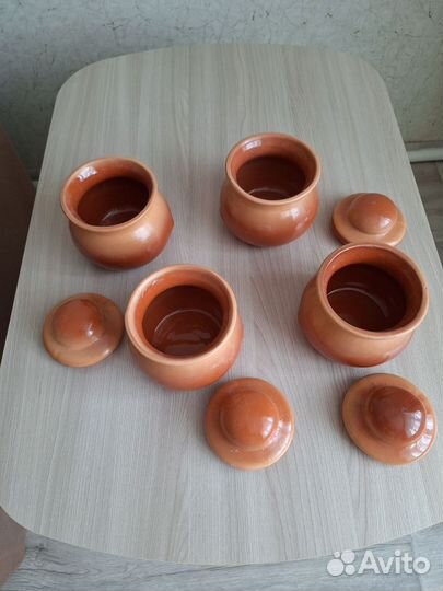 Горшки керамические для запекания