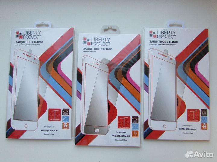 Защитные стёкла универсальные для планшетов