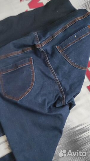 Джинсы для беременных 46 р W 30 L 32