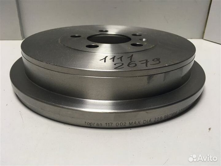 Барабан тормозной Volkswagen Polo (Sed Rus)