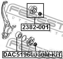 Ступица front and rear