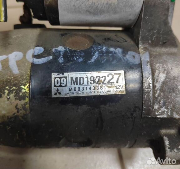 Стартер Mitsubishi Galant 7 1.8 4G93 JS1003