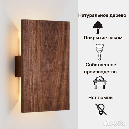 Настенный светильник бра
