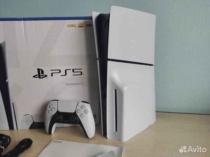 Sony playstation 5 Slim 1tb в отличном состоянии