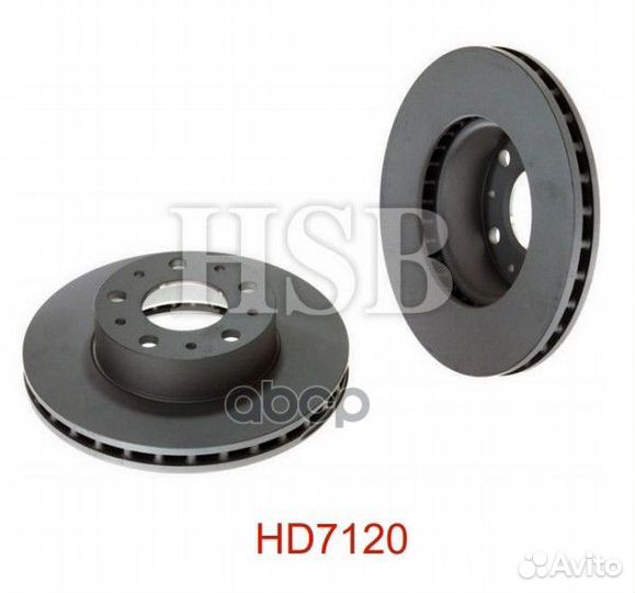 Диск тормозной передний citroen: jumper 2.2 HDi