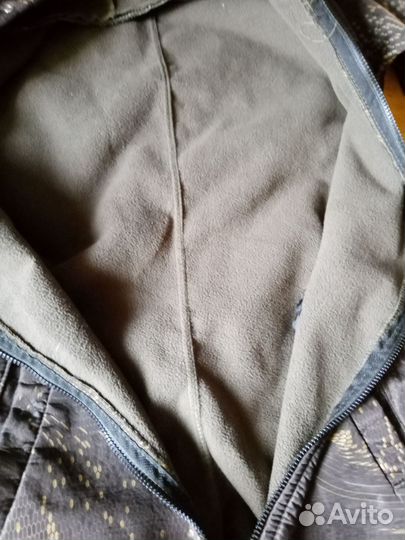 Комбинезон на флисе женский