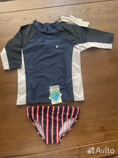 Новые плавки и рашгард spf Италия р.122/128