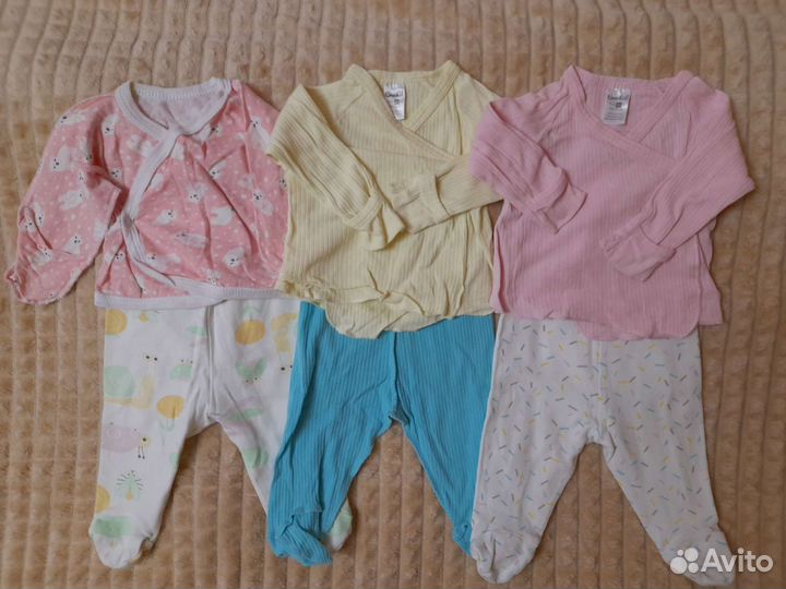 Детские вещи пакетом на девочку 50