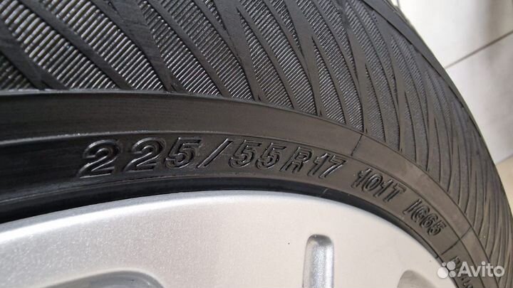 Колёса 225/55r17 зимние mercedes E classe