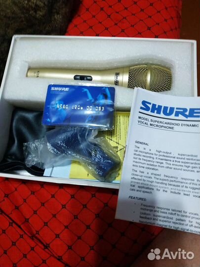 Редкий Shure KSM9