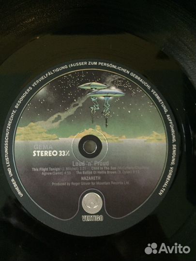 Виниловая пластинка Nazareth