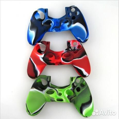 Силиконовые чехлы на геймпады PS 4
