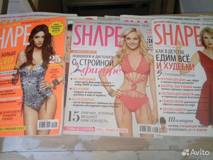 Журналы shape 23 шт