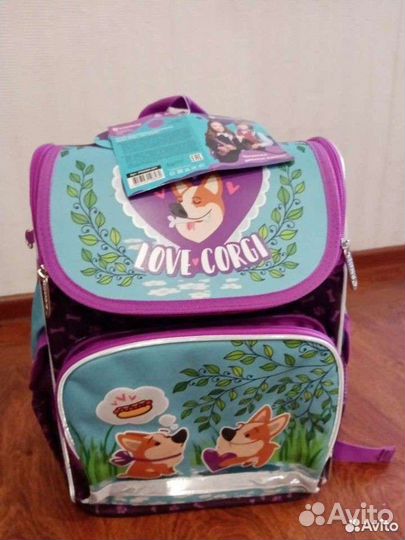 Рюкзак школьный для девочки новый