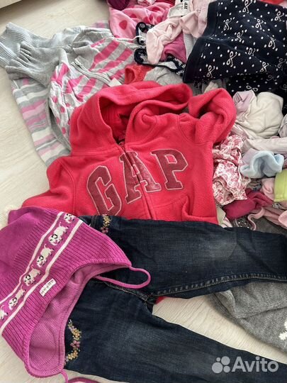Одежда на девочку от 0 до 2 лет пакетом