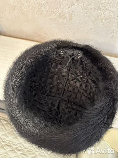 Шапка норковая женская