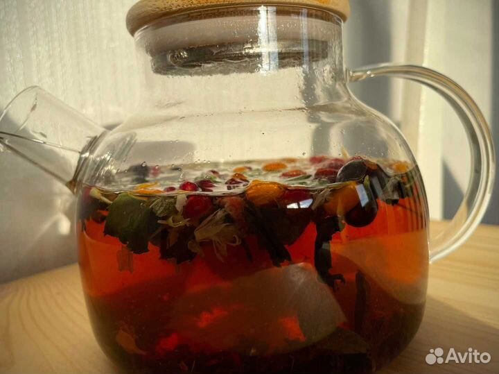 Иван-чай 1 кг Ягоды и травы, без кофеина