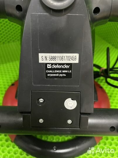 Игровой руль defender callenge mini le