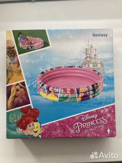 Бассейн надувной детский 122x25