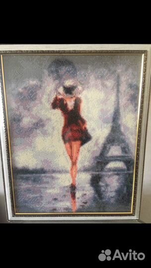 Алмазная мозаика, ручная работа