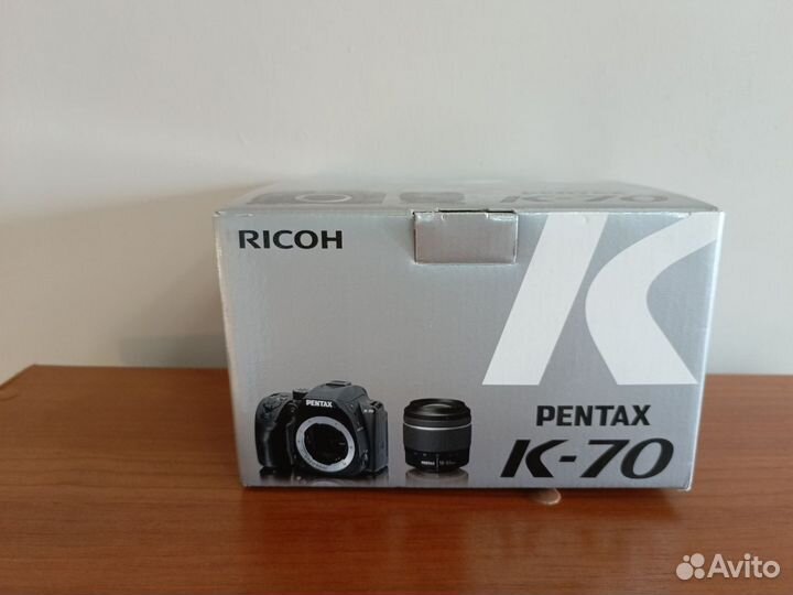 Зеркальный фотоаппарат Pentax K-70 Kit DA L 18-55m