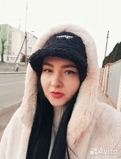 Шляпа зимняя шапка панамка новая женская