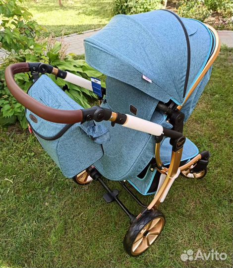 Новая коляска трансформер 3в1 darex dalux бирю