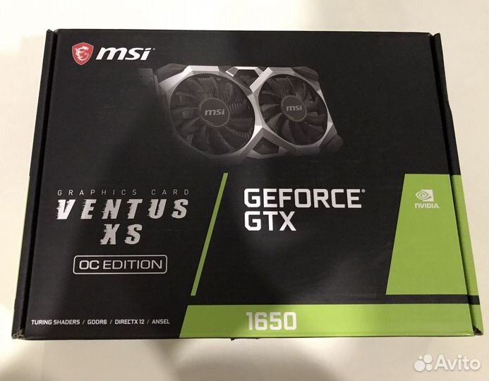 Видеокарта GTX 1650 4gb gddr6