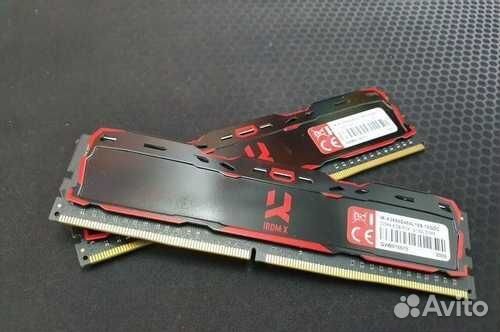 Оперативная память Goodram iridium 8x2 16gb 2666
