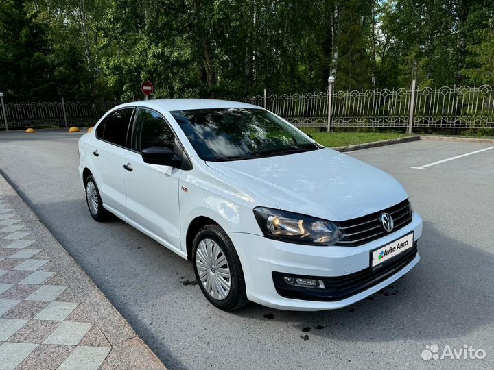 Volkswagen Polo 1.6 AT, 2018, 157 000 км