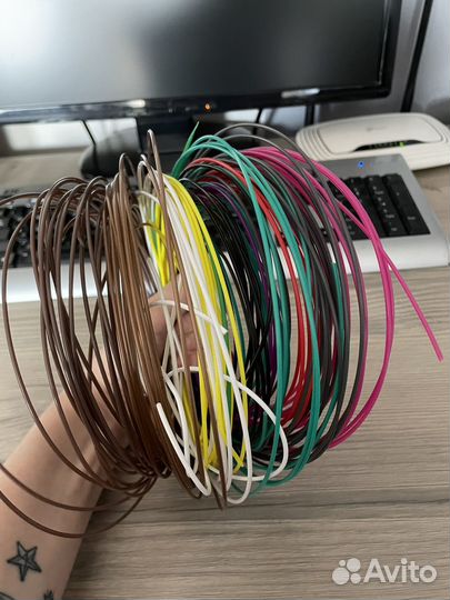3d ручка с пластиком