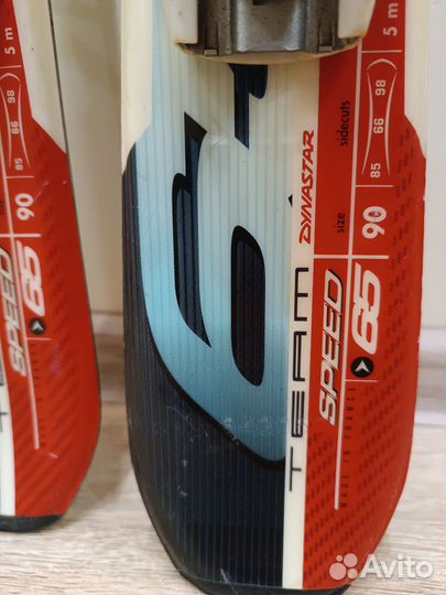 Горные лыжи детские с ботинками и палки