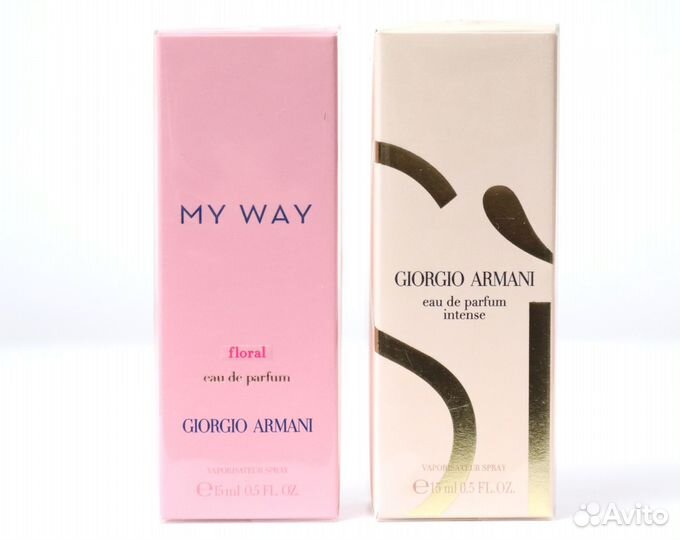 Тревелы Armani Si Intense 2023 и My Way Floral 15