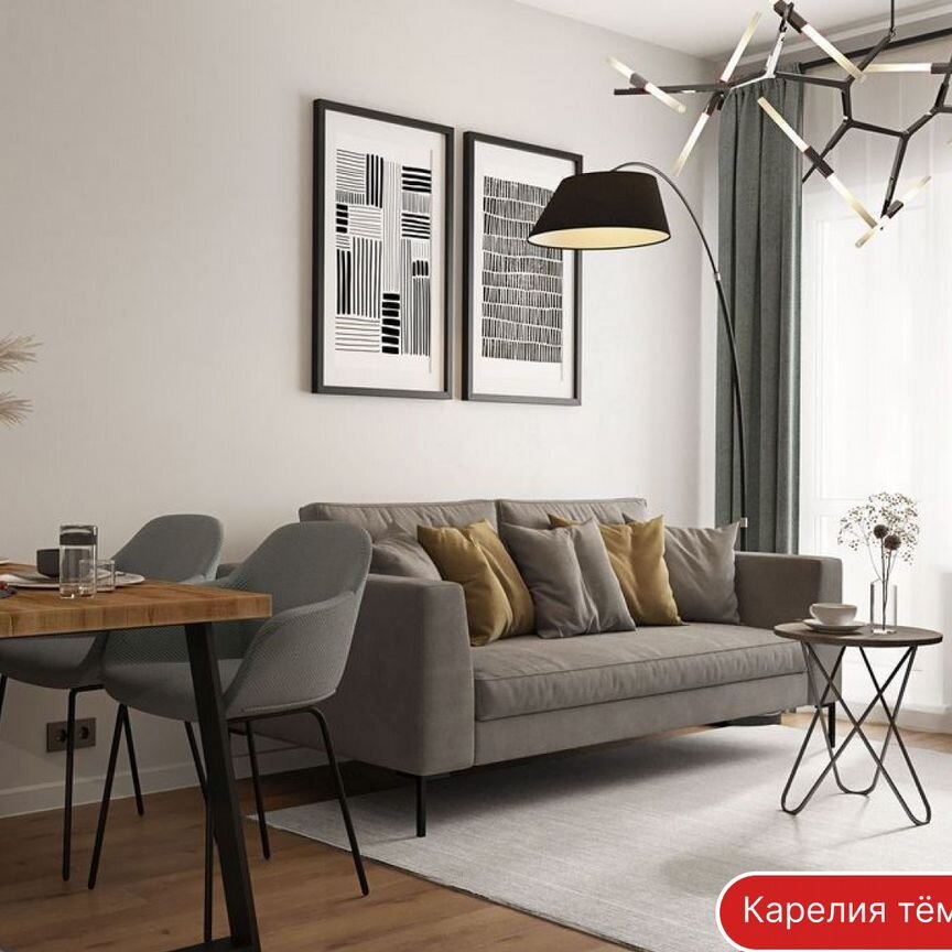 Квартира-студия, 21,4 м², 3/12 эт.