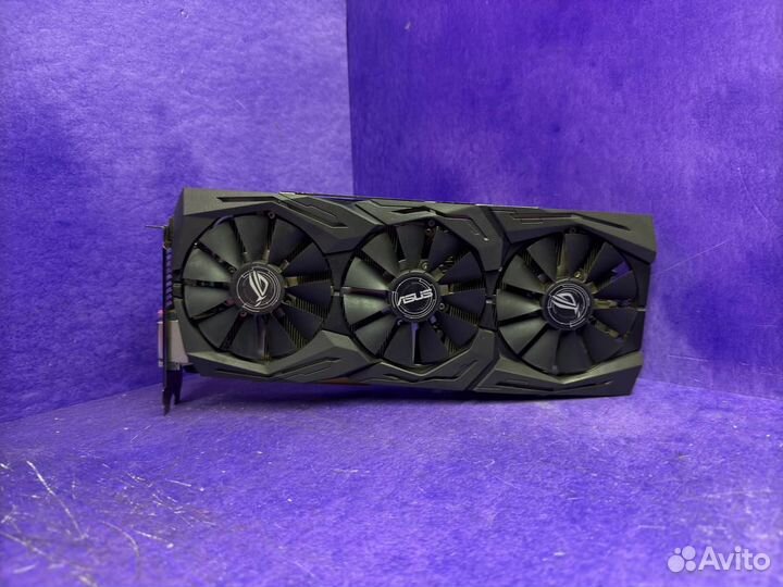 Видеокарта RX 580 8GB asus Rog Strix