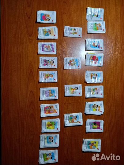 Вкладыши от жвачек love is 7 series