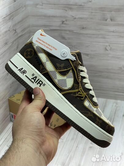 Кроссовки Nike Air Force 1 x Louis Vuitton