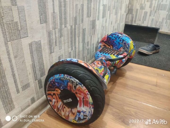 Гироскутер бу с ручкой