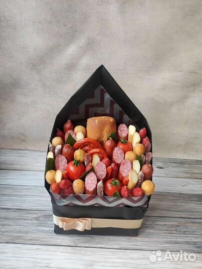 Съедобные мужские букеты