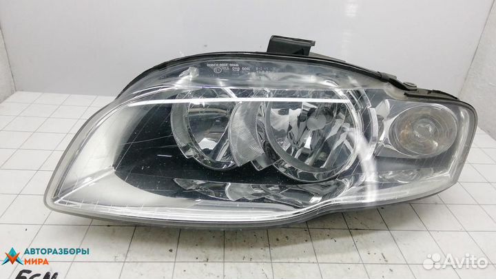 Фара левая Audi A4 B7 2007 8E0941029BB
