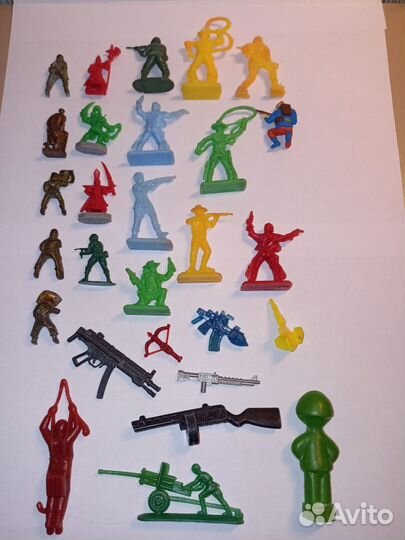 Солдатики игрушки СССР