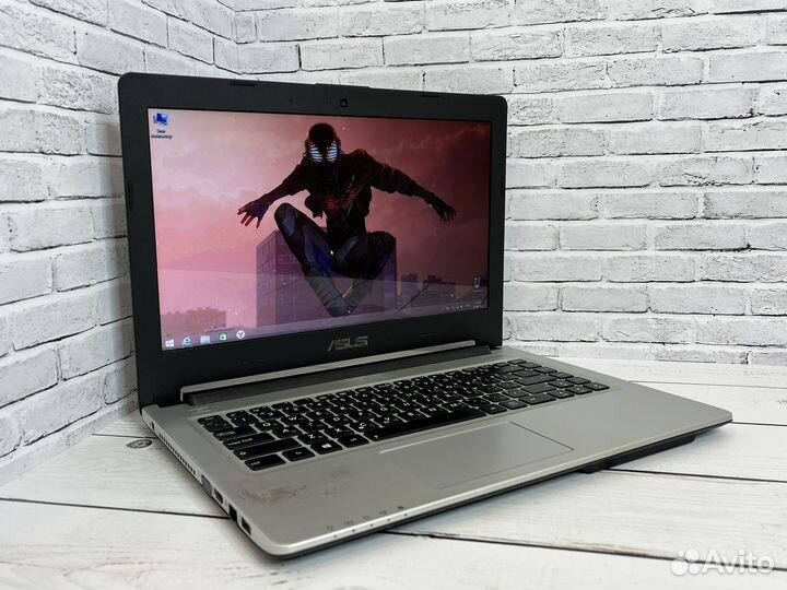 Алюминиевый ноутбук Asus i7/1000gb/8gb/гарантия