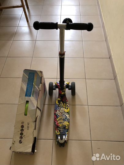 Самокат детский трехколесный