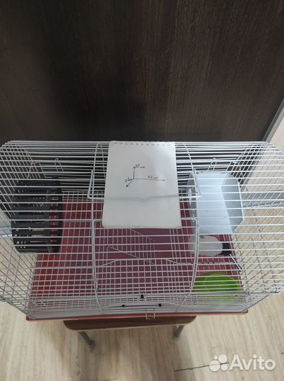 Клетка для грызунов горизонтальная 38*47*28