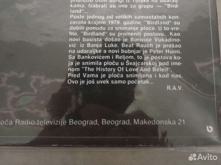 Пластинка BirdLand Darknezz Of Light